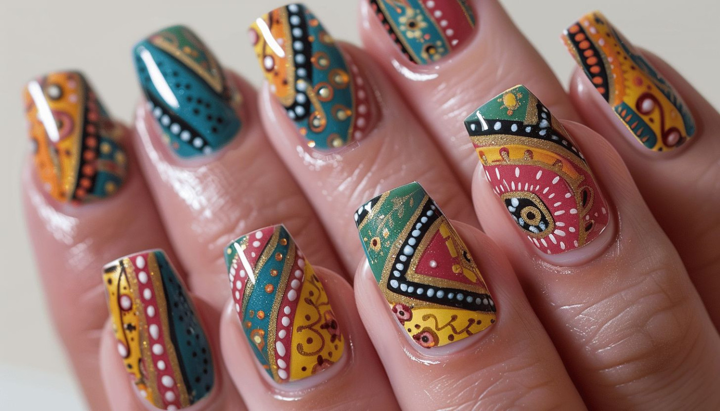Exploring The Rising Popularity Of Adhesive Nail Art
